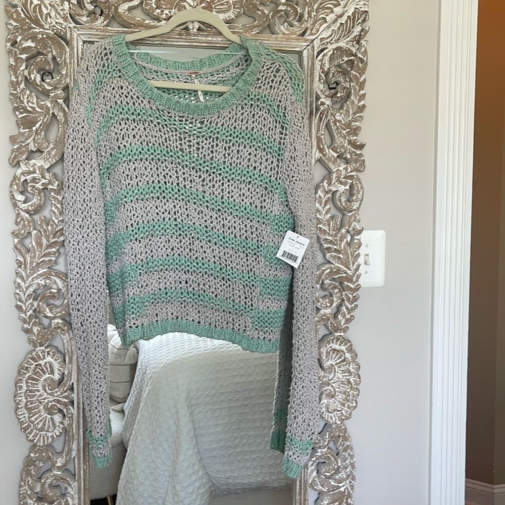 Free People striped sweater